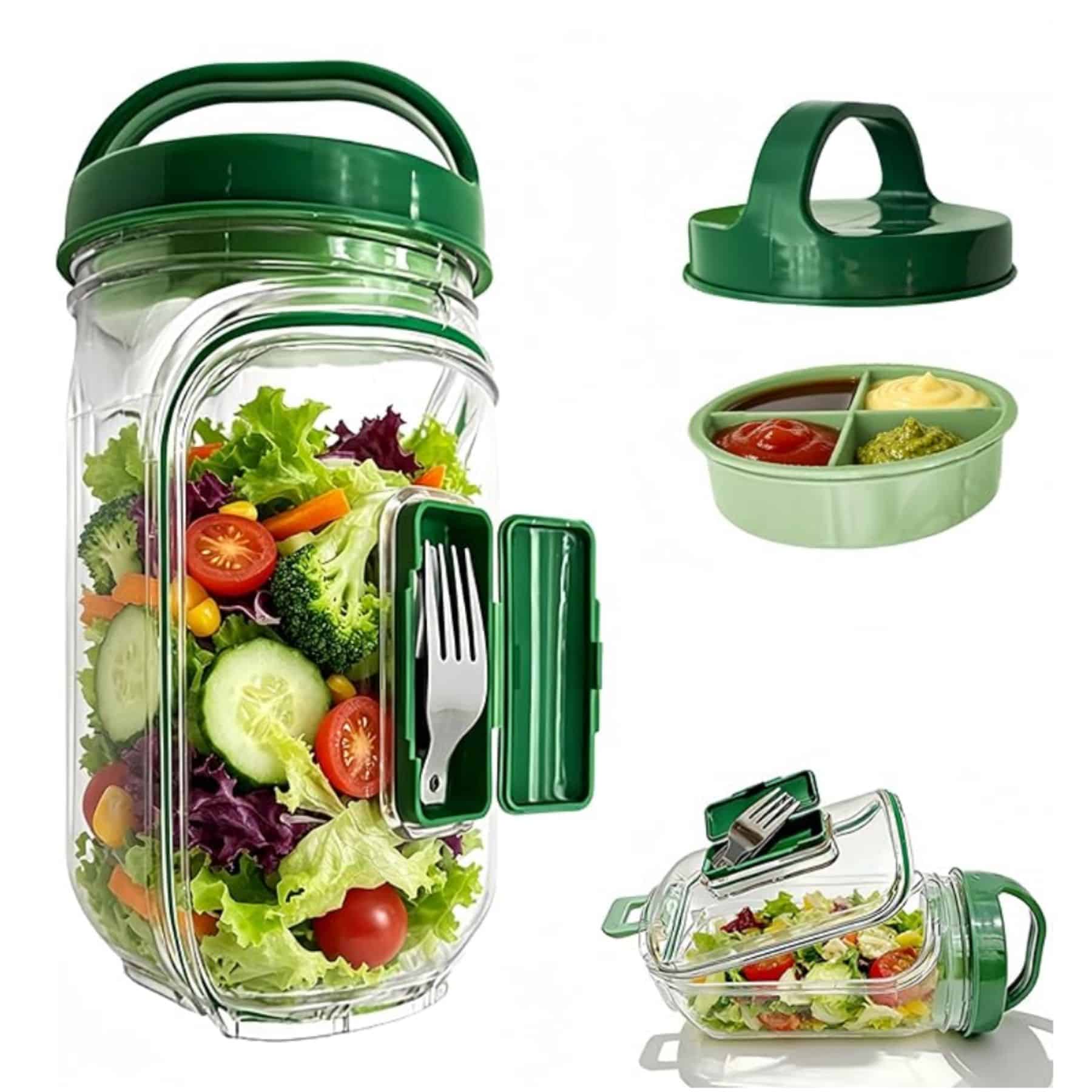 Contenitore insalata da asporto