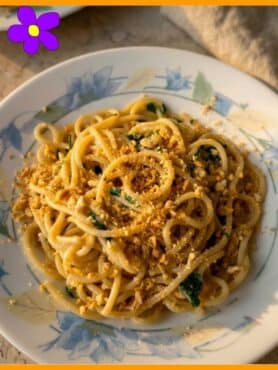 Pasta semplice e veloce coi taralli