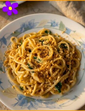 Pasta semplice e veloce coi taralli