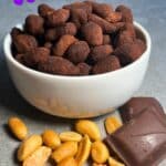 Arachidi ricoperte di cioccolato