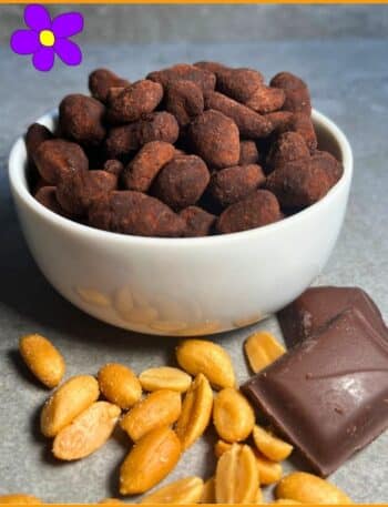 Arachidi ricoperte di cioccolato
