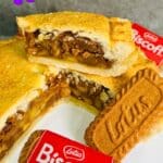 Torta mele e crema spalmabile Lotus